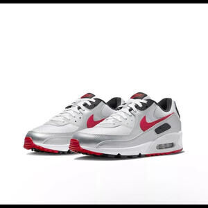 Nike AIR MAX 90 'ICONS SILVER BULLET' [DX4233-001] Mens Size 11.5 Women 13